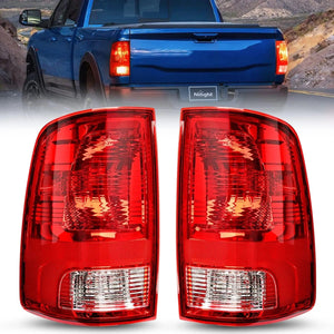 2009 2010 2011 2012 2013 2014 2015 2016 2017 2018 Dodge Ram 1500 2500 3500 Tail light Assembly Rear Lamp Replacement OE Style w/Bulbs Driver Passenger Side
