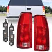 1998 1999 Chevy GMC C/K1500 2500 3500 1992 1993 1994 1995 1996 1997 1998 1999 Yukon Suburban Blazer 1995 1996 1997 1998 1999 2000 Tahoe 1999 2000 Cadillac Tail light Assembly Rear Lamp Replacement w/Bulbs and Harness