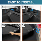 Nilight Trunk Cargo Cover for Hyundai Ioniq 5 2022 2023 2024 2025, Retractable Security Shade Rear Cargo Cover, with Trunk Storage Net