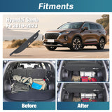 Nilight Trunk Cargo Cover for Hyundai Santa Fe 2019 2020 2021 2022 2023, Retractable Security Shade Rear Cargo Cover, with Trunk Storage Net