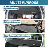 Nilight Trunk Cargo Cover for Hyundai Santa Fe 2019 2020 2021 2022 2023, Retractable Security Shade Rear Cargo Cover, with Trunk Storage Net