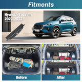 Nilight Trunk Cargo Cover for Hyundai Tucson 2021 2022 2023 2024 2025 Retractable Privacy Security Shield Shade Rear Trunk Cover, with Trunk Storage Net