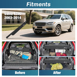 Nilight Trunk Cargo Cover for Volvo XC90 2003-2014, Retractable Security Shade Rear Cargo Cover, with Trunk Storage Net