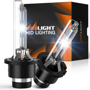 LED Headlight D2S 35W 6000K Diamond White HID Headlight Bulbs