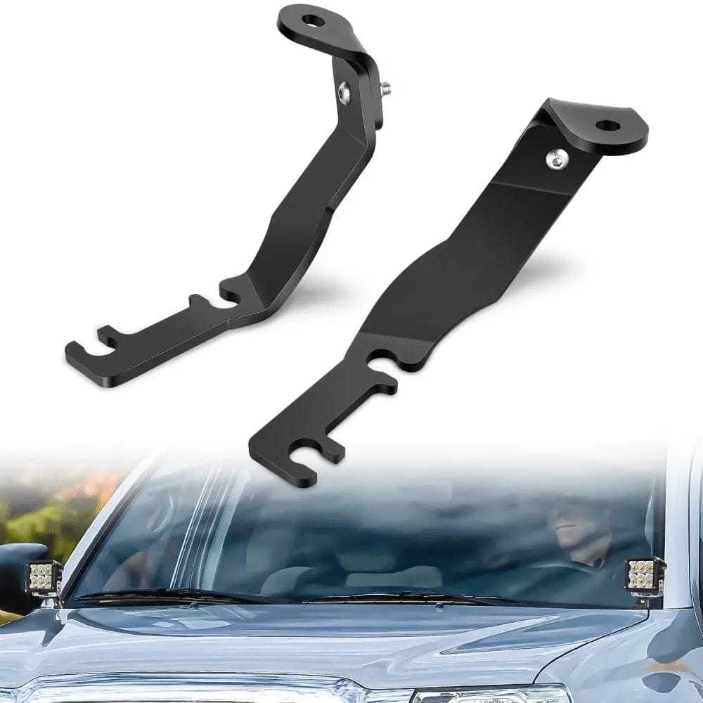 Ditch Light Hood Hinges Mounts For 1995-2004 Toyota Tacoma Nilight