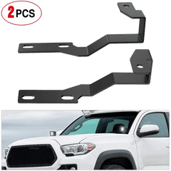 Ditch Light Hood Mounts For 2005-2015 2nd Gen Toyota Tacoma