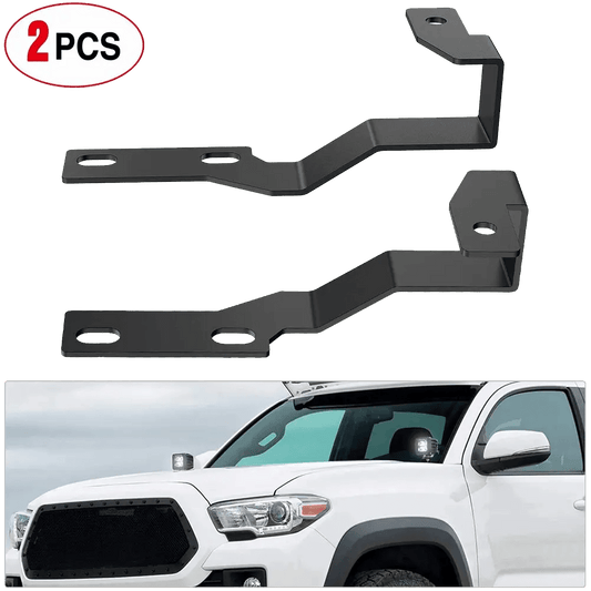 Mounting Accessory Ditch Light Hood Mounts For 2005-2015 2nd Gen Toyota Tacoma