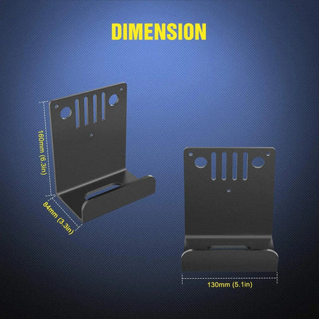 Vehicle Parts & Accessories Door Hangers Wall Mount Storage Bracket Holder Fit for All Wrangler CJ YJ TJ LJ JK JKU and JT Gladiator