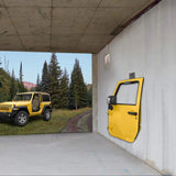 Vehicle Parts & Accessories Door Hangers Wall Mount Storage Bracket Holder Fit for All Wrangler CJ YJ TJ LJ JK JKU and JT Gladiator