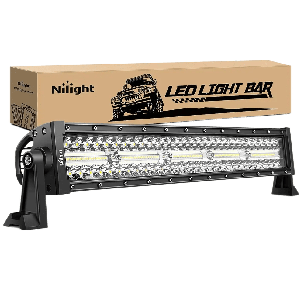 LED Light Bar 22" 480W Triple Row Spot/Flood LED Light Bar