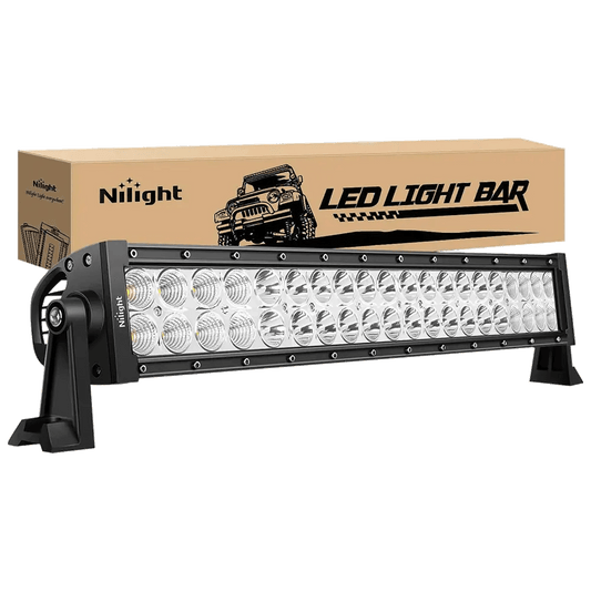 LED Light Bar 22" 120W Double Row Spot/Flood LED Light Bar