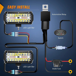 Light Bar Wiring Kit 6.5