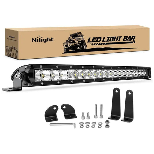 LED Light Bar 21" 100W Slim Spot/Flood Led Light Bar