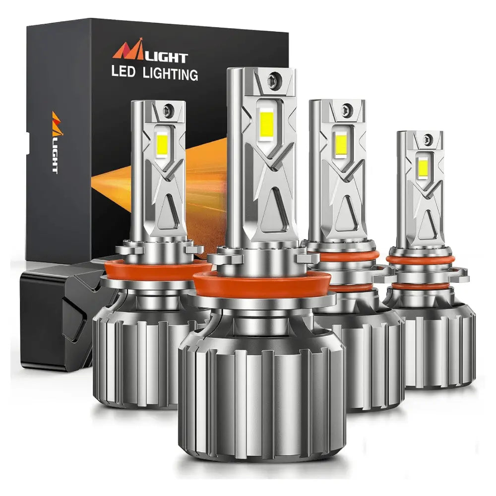 H11/H9/H8 9005/HB3 LED Headlight Bulbs FS1 Series | 4 BULBS - Nilight