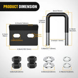 Hitch Tightener Anti-Rattle Clamp Nilight Led Light