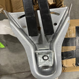 Tow Hooks & Truck Tie Downs & Anchors Tow Bar with Safety Chains, Coupler Fits 2-Inch Hitch Ball, 5500 lbs Towing Capacity, 41-in Opening Width, Bumper-Mounted Universal Towing Bar for RV, Car, Trailer, Truck, Alloy Steel (25% OFF Final Checkout)