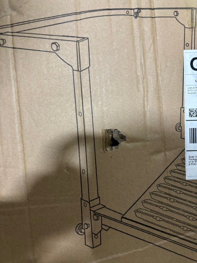 Folding Heavy Duty Red Tire Step To Fit tires from 10Inch to 15Inch Tire Width