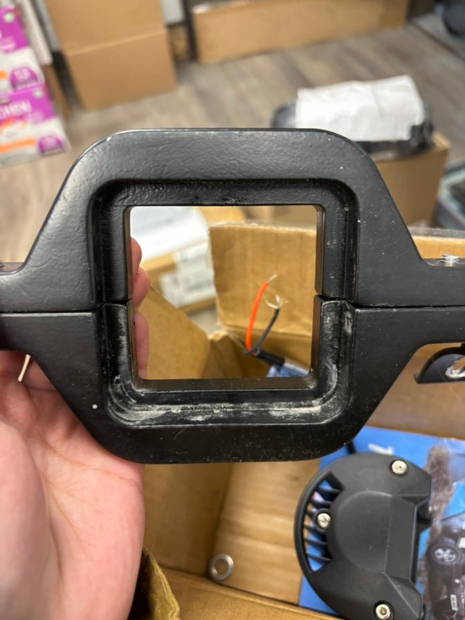 4 Inch 60W Triple Row Spot Flood Led Pods (Pair) | 2.5 Inch Tow Hitch Mount (25% OFF Final Checkout)