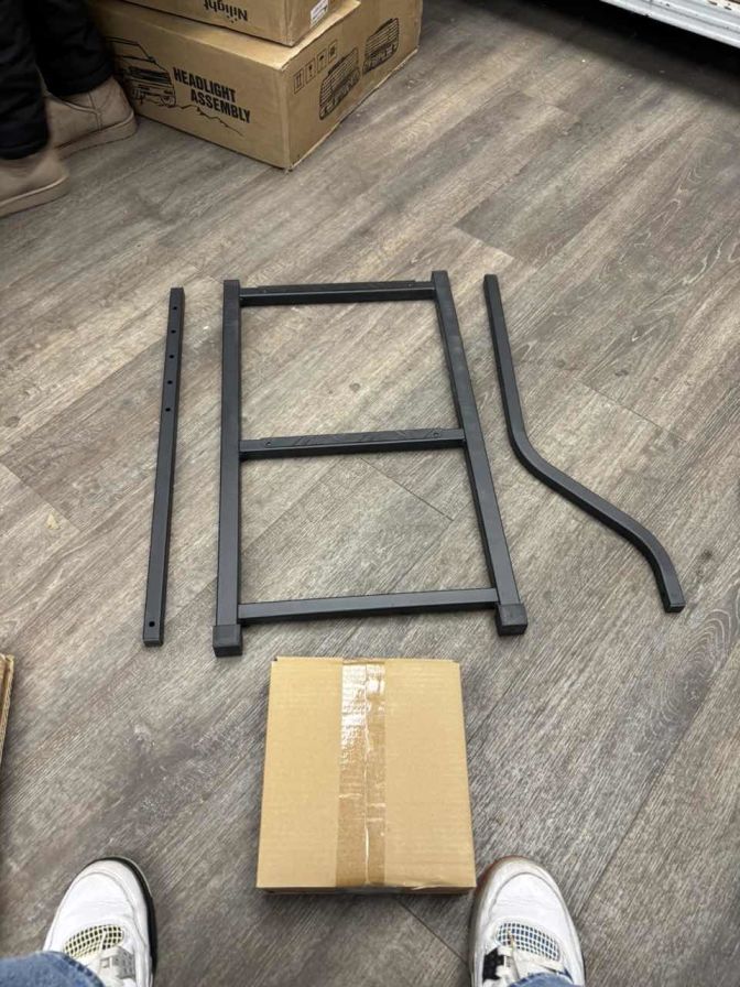 Vehicle Parts & Accessories Tailgate Ladder For Pickup with Aluminum Step Grip Plate (25% OFF Final Checkout)