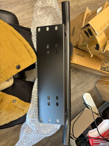 Mounting Accessory Front Bumper License Plate Mount Bracket Holder Black (25% OFF Final Checkout)