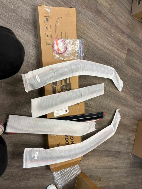 Rain Guards 2019 2020 2021 2022 2023 2024 Chevy Silverado 1500 Crew Cab/GMC Sierra 1500 Crew Cab Rain Guards Acrylic 4Pcs (25% OFF Final Checkout)