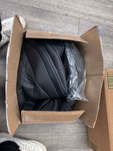 Vehicle Seat Belt Covers Car Seat Cushion Cover Black Leather Front Seats with Wings Waterproof and Anti-Slip with Storage Bag Wrapped Bottom Suitable for Cars Sedan Van SUV Truck (25% OFF Final Checkout)