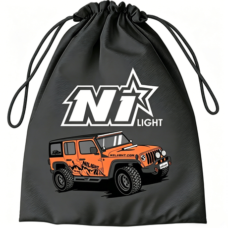 Nilight Merch Drawstring Bag, Brand Merch Gym Sack Backpack