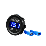 Accessories LED Digital Display Voltmeter Panel Blue