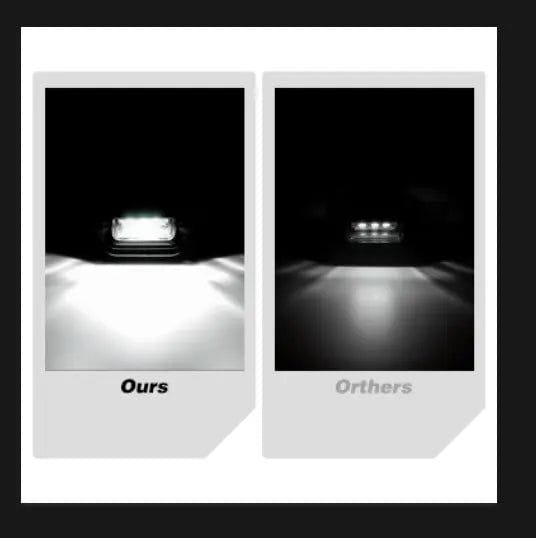 Trailer Light LED License Tag Light (Pair)