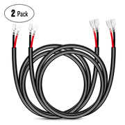 2PCS 16AWG 3FT Wire Extension Kit For LED Light Bar/Led Pods/LED Work Light