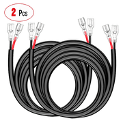 2PCS 16AWG 10FT Wire Extension Kit For LED Light Bar/Led Pods/LED Work Light