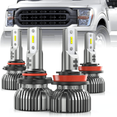 2015-2022 Ford F150 9005 H11 LED Headlight Bulbs