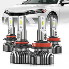 2016-2022 Honda Civic 9005 H11 LED Headlight Bulbs