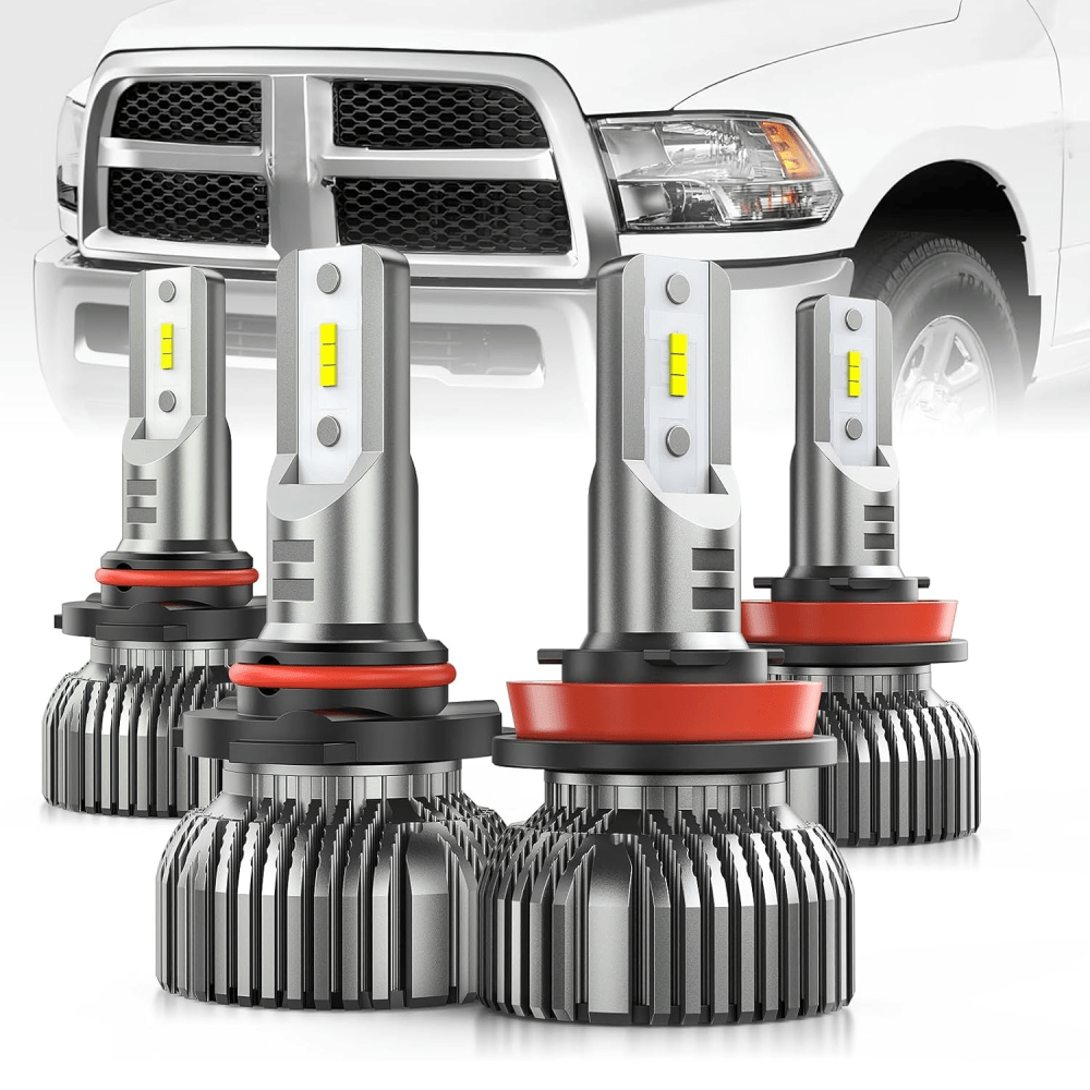 9005/HB3 LED Headlight Bulbs E20 Series 50W 10000LM 6000K IP67 | 2 BULBS