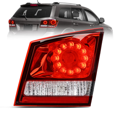Nilight Taillight Assembly Compatible with 2011 2012 2013 2014 2015 2016 2017 2018 2019 2020 Dodge Journey Inner Tail Light Right Passenger Side