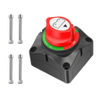 Rocker Switch Nilight 1-2-Both-Off Battery Switch, 12V-48V Battery Disconnect Master Cutoff Switch for Marine Boat Car RV ATV UTV Vehicle, Waterproof Heavy Duty Battery Isolator Switch, 2 Years Warranty