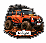 5.5mm Thick Off-Road Vehicle Fridge Magnet | Cartoon Collectible Design for Refrigerators & Toolboxes