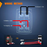 Rocker Switch 5Pin Laser On/Off LED Light Bar Rocker Switch Red