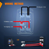 Vehicle Parts & Accessories 5Pin Laser On/Off Side Lights Rocker Switch Blue