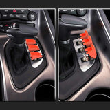 Rocker Switch 5Pcs Red Cover SPST ON/Off Toggle Switch