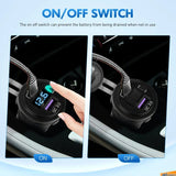 PD Type C | QC 3.0 USB Charger Voltmeter Nilight Led Light