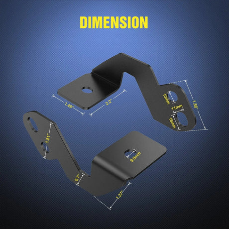 Mounting Accessories Side Pillar Mounts For 2014-2018 Polaris RZR XP 1000 RZR 900