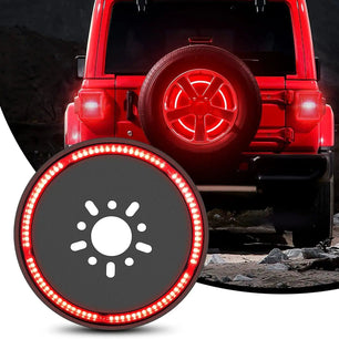 Accessories Spare Tire Brake Light For 2018-2021 Jeep Wrangler JK JKU JL JLU