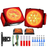 Trailer Light Square LED Trailer Light Kit (Pair)