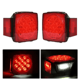 Trailer Light Submersible Square LED Trailer Light (Pair)