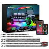 Led light Strip 6Pcs Golf Cart Underglow Light Kit for EZGO Yamaha Club Car