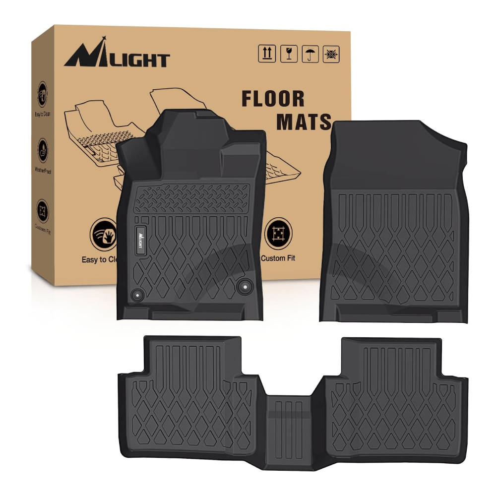 2016-2021 Honda Civic Coupe/Sedan/Type R 2017-2021 Civic Hatchback TPE Floor Mats Nilight