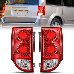 2011-2020 Dodge Grand Caravan Taillight Assembly Rear Lamp Replacement OE Style Driver Passenger Side Nilight