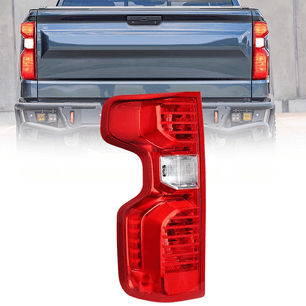 2019-2023 Chevy Silverado 1500 2020-2023 Chevy Silverado 2500HD 3500HD Taillight Assembly Rear Lamp Replacement OE Style Driver Side Nilight