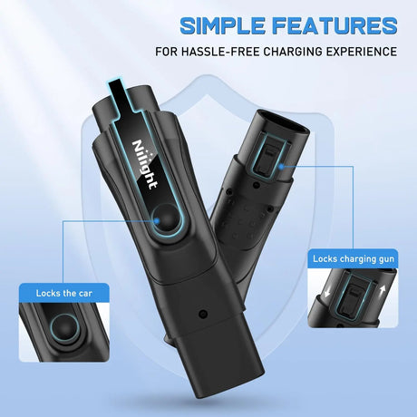 Tesla To J1772 EV Charge Adapter Nilight